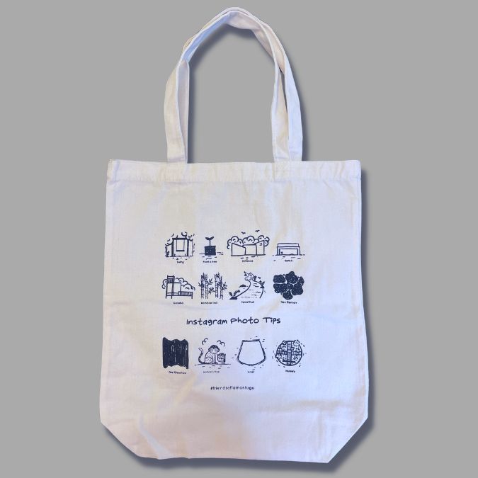 Taman Tugu Canvas Bag S - Taman Tugu